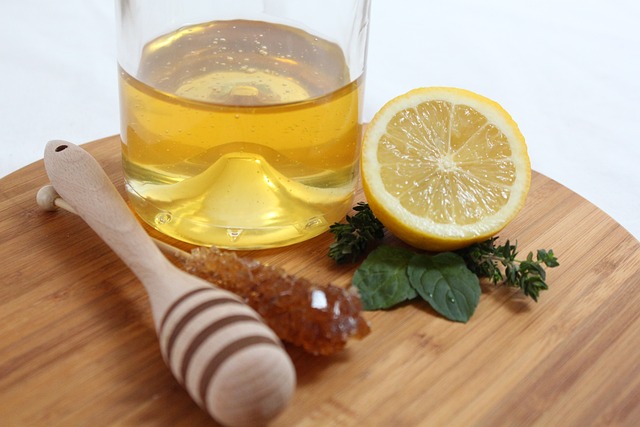Té de limón y miel